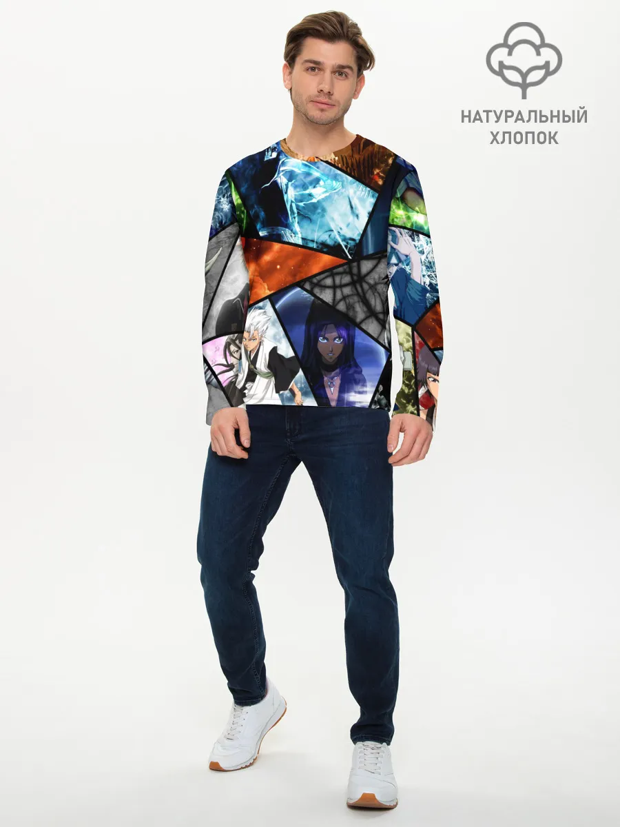 Мужской лонгслив базовый / аниме персы
