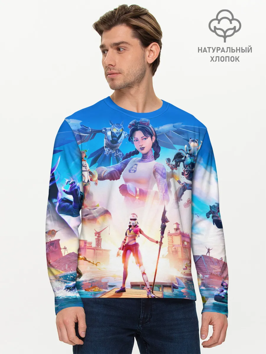 Мужской лонгслив базовый / FORTNITE