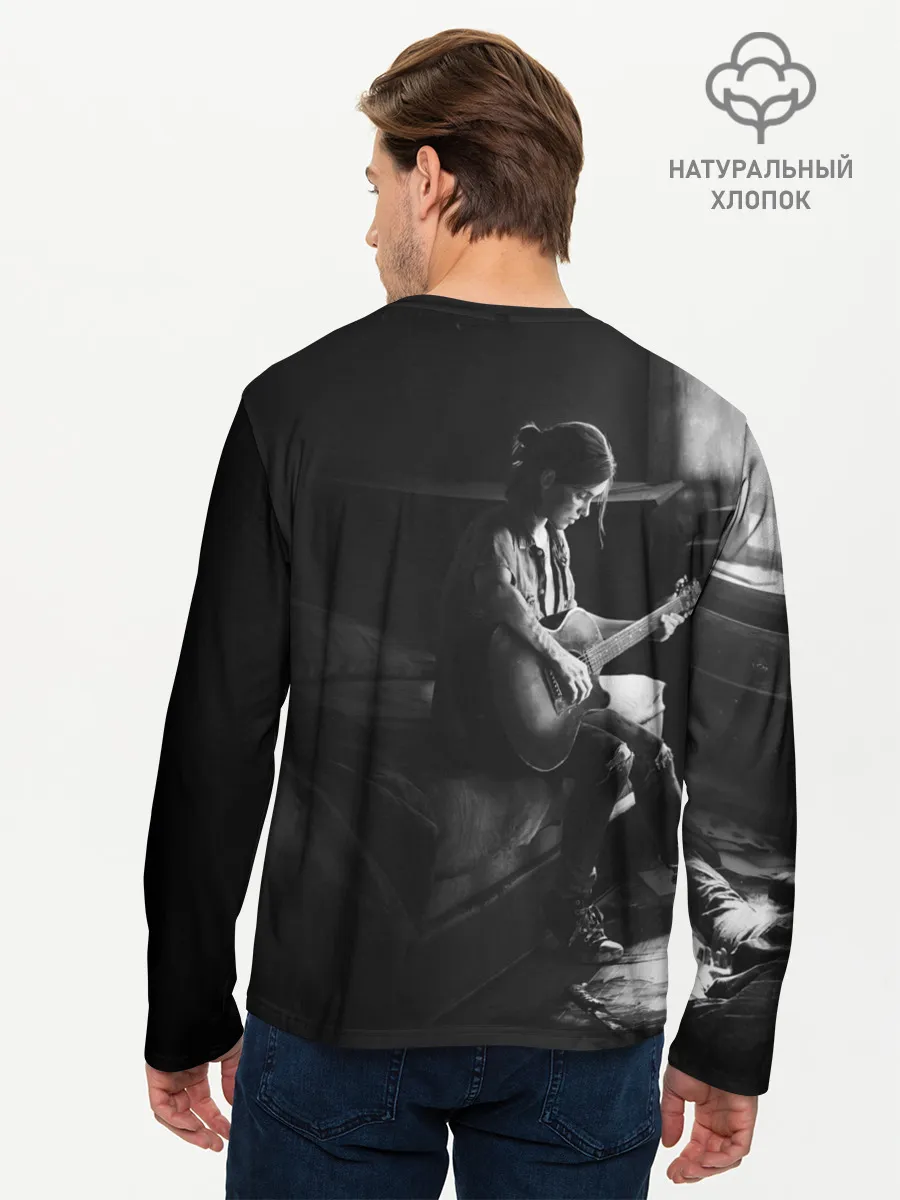 Мужской лонгслив базовый / THE LAST OF US 2 | ОДНИ ИЗ НАС 2 ЭЛЛИ
