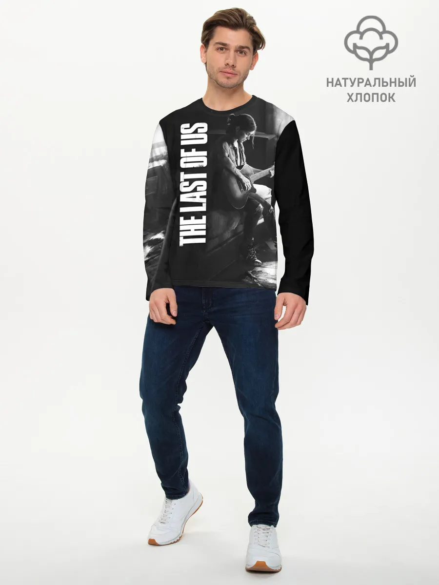 Мужской лонгслив базовый / THE LAST OF US 2 | ОДНИ ИЗ НАС 2 ЭЛЛИ