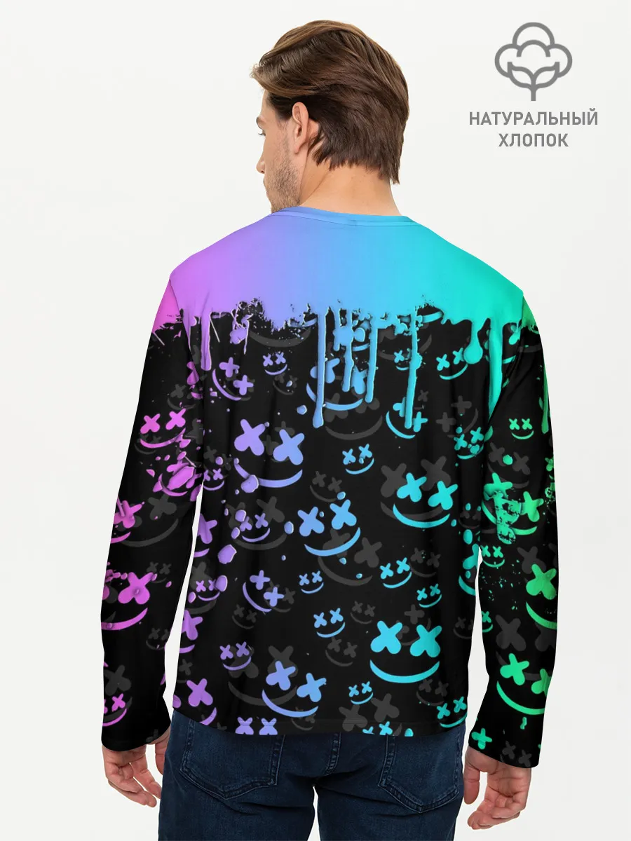 Мужской лонгслив базовый / MARSHMELLO