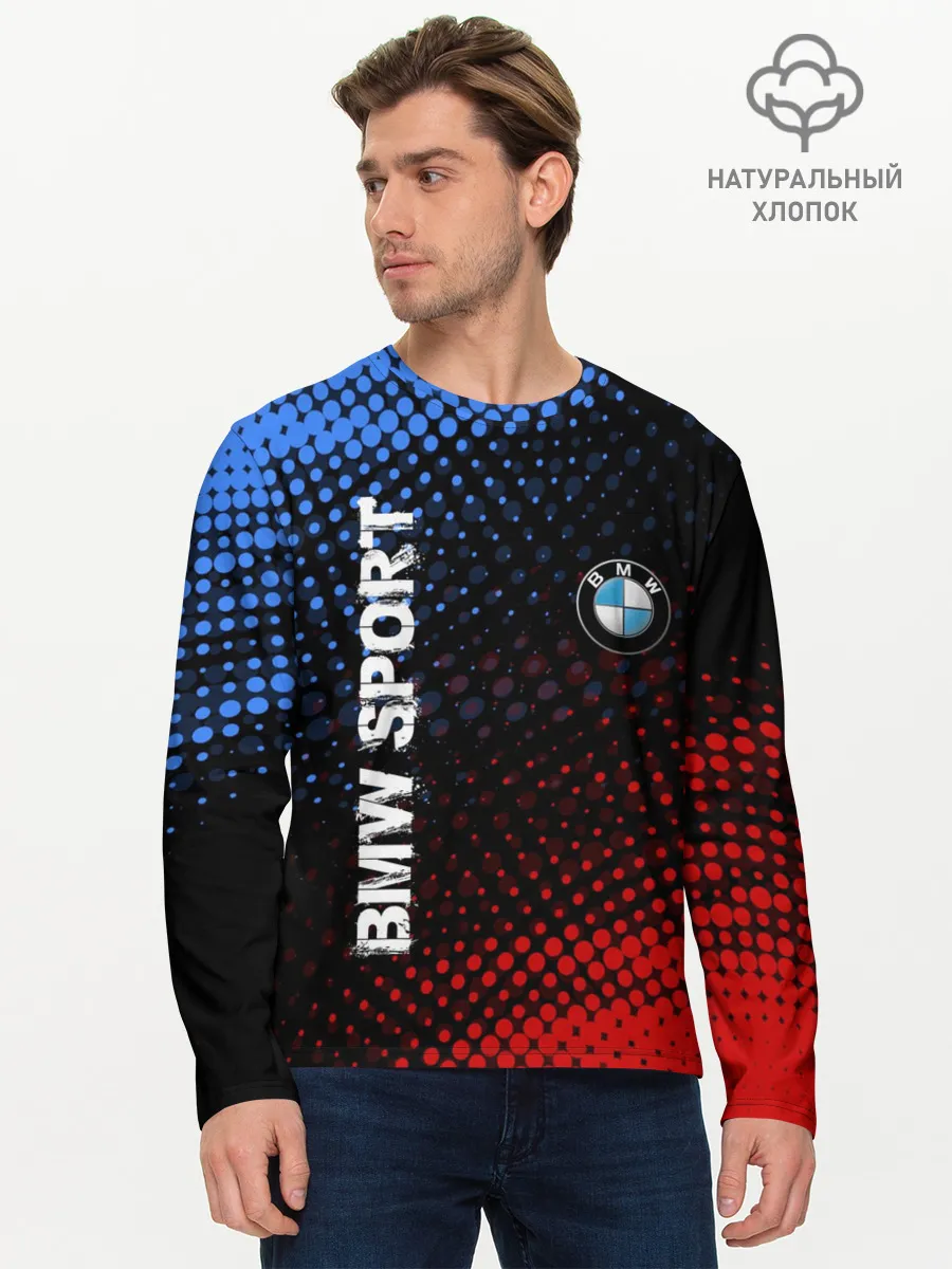 Мужской лонгслив базовый / BMW SPORT