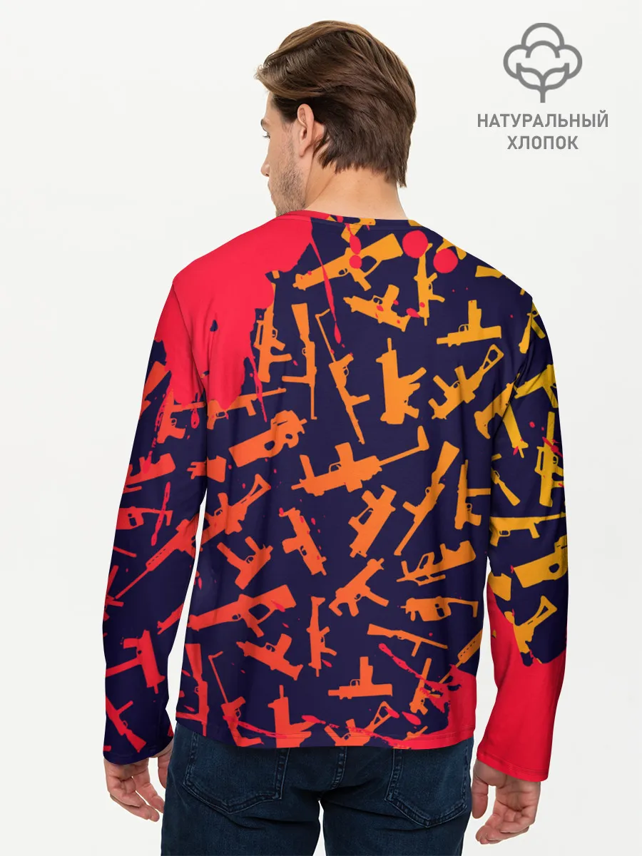 Мужской лонгслив базовый / CS GO | КС ГО