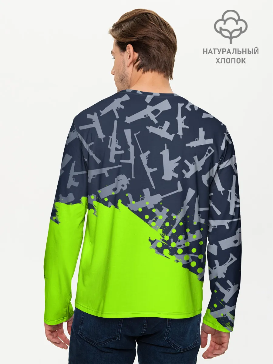 Мужской лонгслив базовый / CS GO | КС ГО