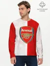 Мужской лонгслив базовый / FC Arsenal 3D