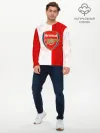 Мужской лонгслив базовый / FC Arsenal 3D
