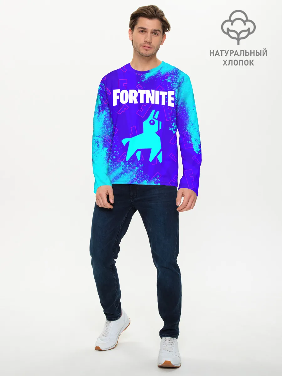 Мужской лонгслив базовый / FORTNITE / ФОРТНАЙТ
