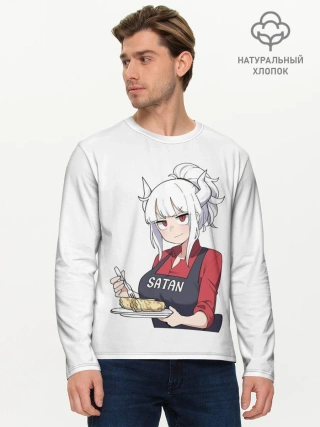 Мужской лонгслив базовый / Helltaker