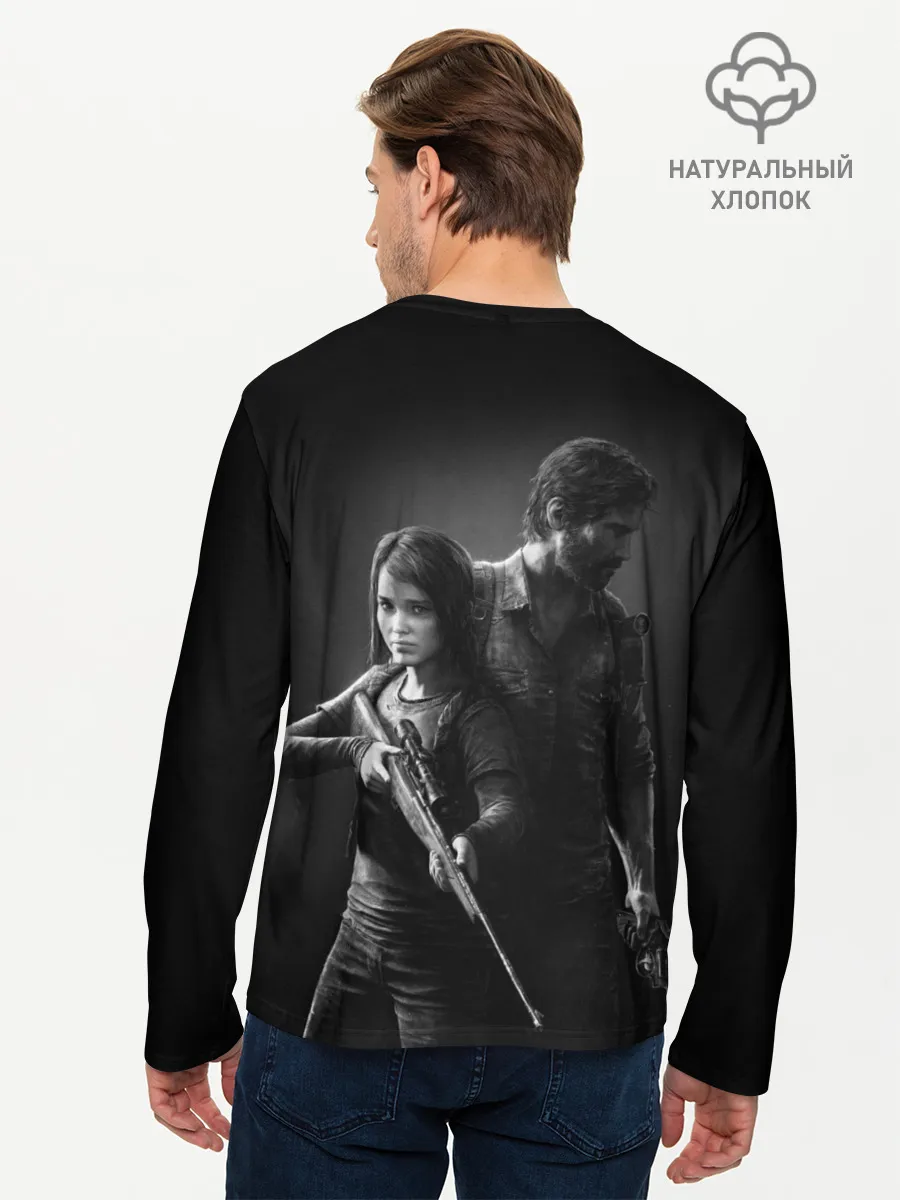 Мужской лонгслив базовый / THE LAST OF US 2 ДЖОЭЛ ЭЛЛИ