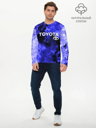 Мужской лонгслив базовый / TOYOTA