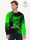 Мужской лонгслив базовый / MINECRAFT CAT