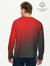Мужской лонгслив базовый / RED