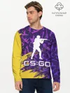Мужской лонгслив базовый / CS GO | КС ГО