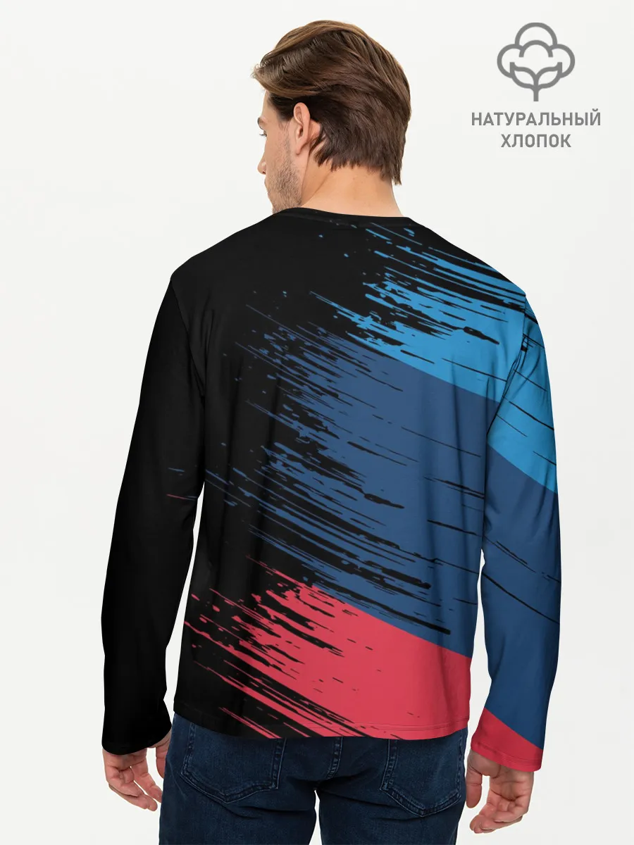 Мужской лонгслив базовый / BMW MOTORSPORT