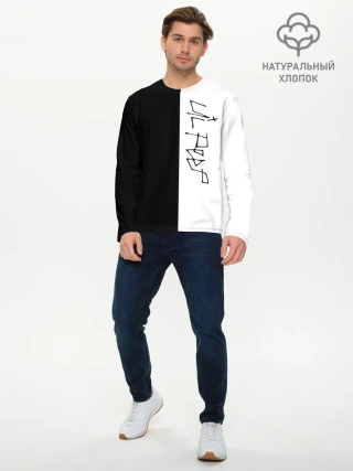 Мужской лонгслив базовый / Lil peep