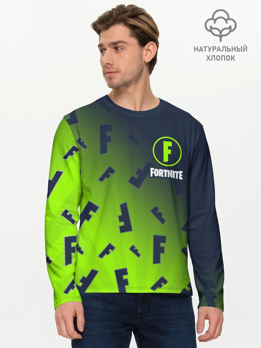 Мужской лонгслив базовый / FORTNITE / ФОРТНАЙТ