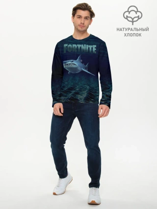 Мужской лонгслив базовый / Loot Shark Fortnite