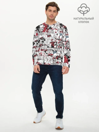 Мужской лонгслив базовый / HELLTAKER