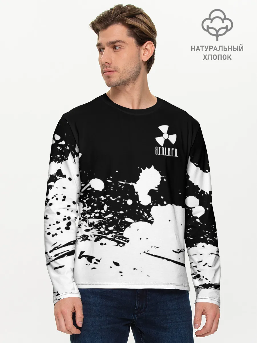 Мужской лонгслив базовый / S.T.A.L.K.E.R.