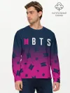 Мужской лонгслив базовый / BTS / БТС