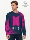 Мужской лонгслив базовый / BTS / БТС