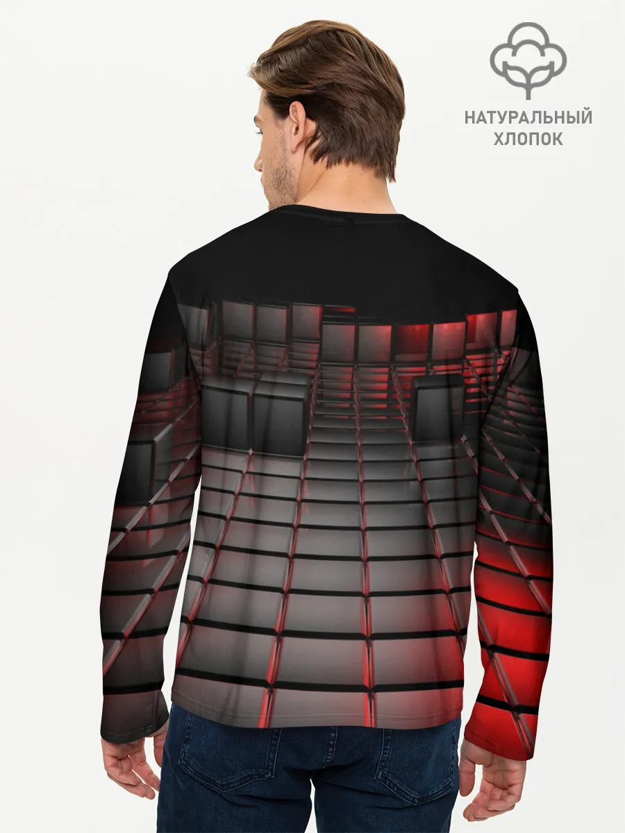 Мужской лонгслив базовый / КАРБОНОВЫЕ ПЛИТЫ
