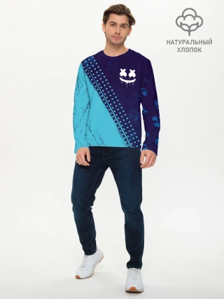 Мужской лонгслив базовый / MARSHMELLO / МАРШМЕЛЛОУ