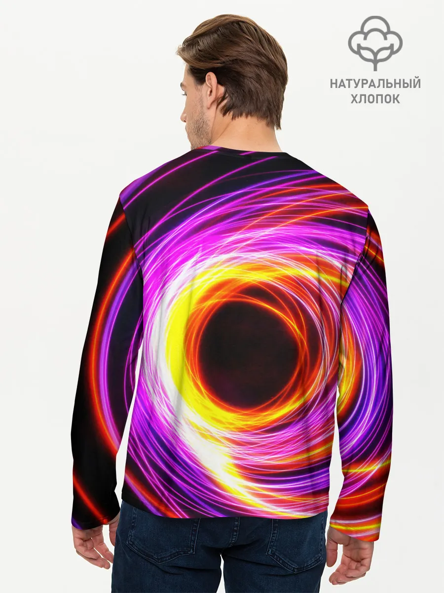 Мужской лонгслив базовый / ИСКРЫ