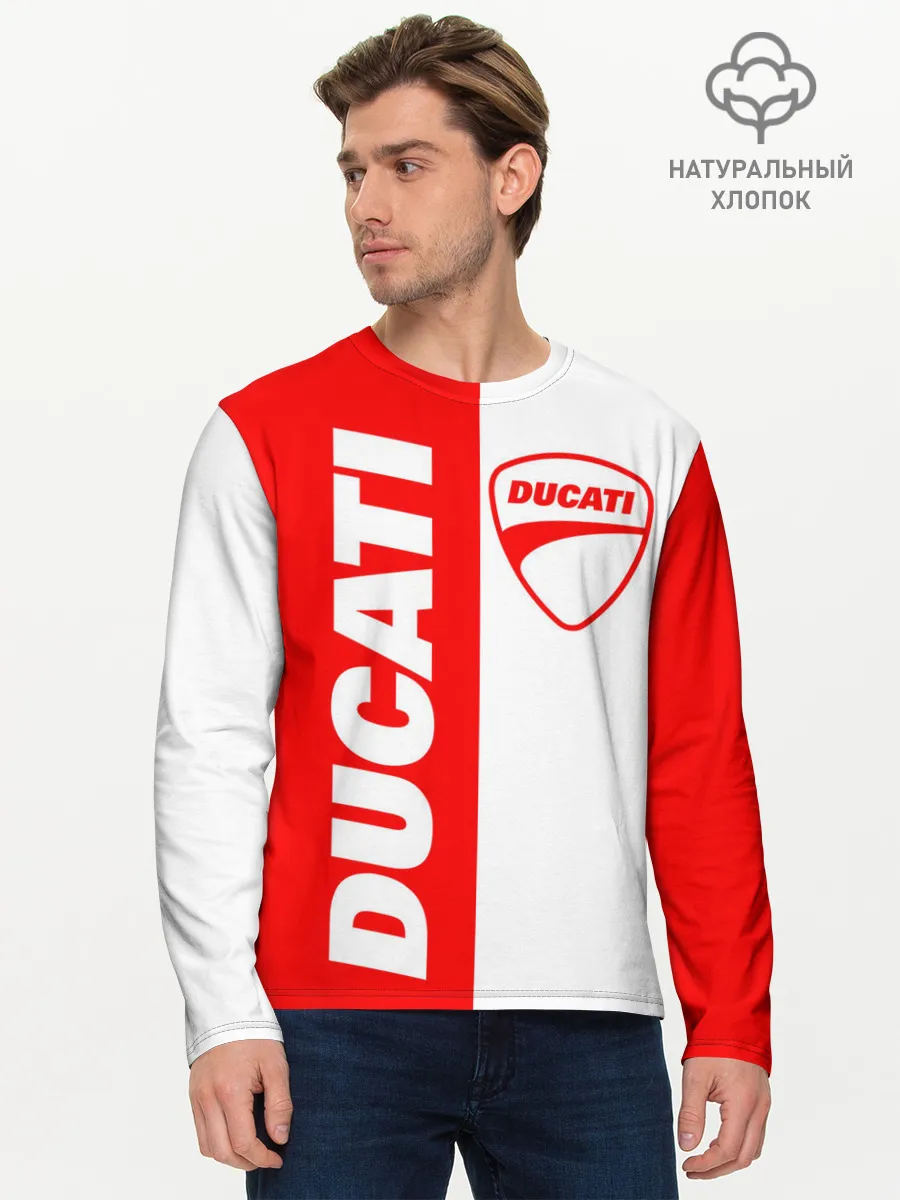Мужской лонгслив базовый / DUCATI [4]