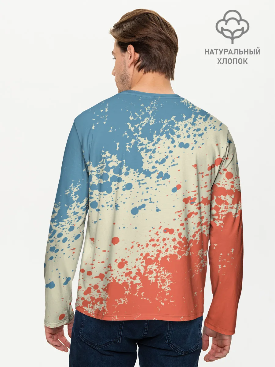 Мужской лонгслив базовый / Authentic Motorcycle