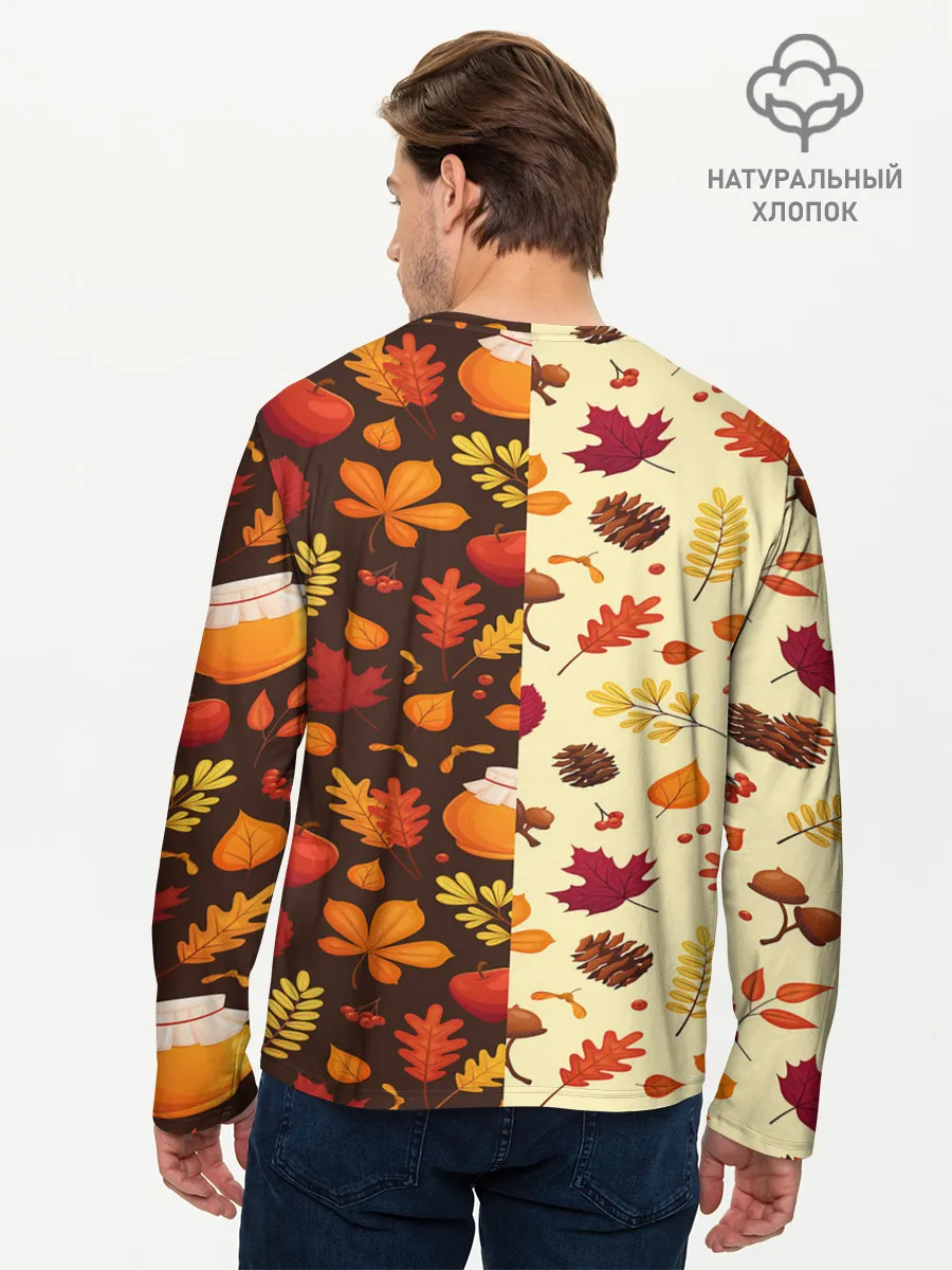 Мужской лонгслив базовый / Хитрый Лис