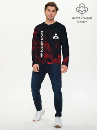Мужской лонгслив базовый / MITSUBISHI
