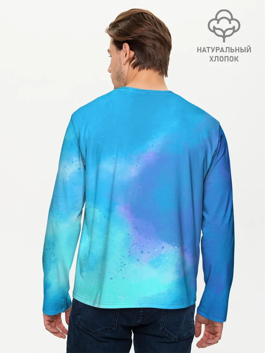 Мужской лонгслив базовый / Унесенные призраками Хаку