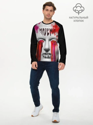 Мужской лонгслив базовый / Вандалы арт