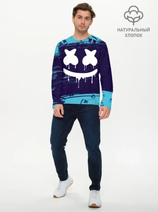 Мужской лонгслив базовый / MARSHMELLO / МАРШМЕЛЛОУ