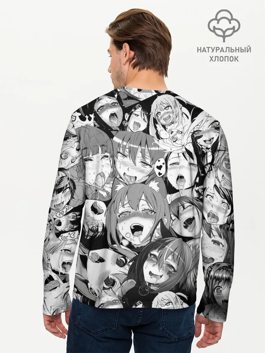 Мужской лонгслив базовый / СЕНПАЙ / SENPAI