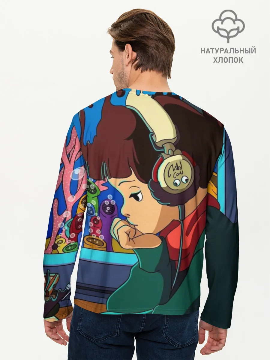 Мужской лонгслив базовый / ЮТУБ