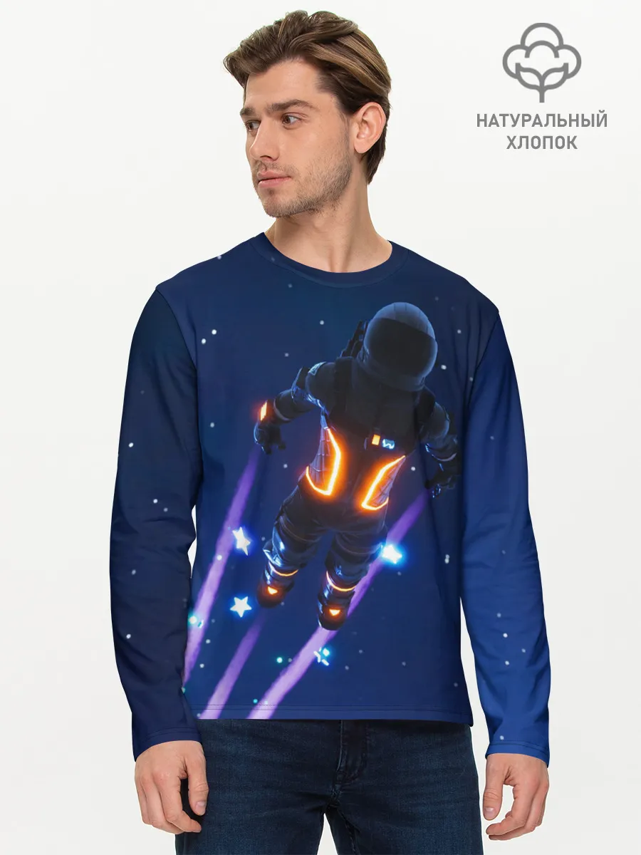 Мужской лонгслив базовый / Dark Voyager
