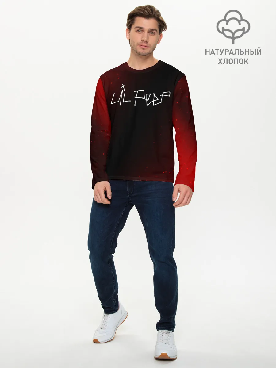 Мужской лонгслив базовый / LIL PEEP / ЛИЛ ПИП