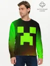 Мужской лонгслив базовый / MINECRAFT / МАЙНКРАФТ