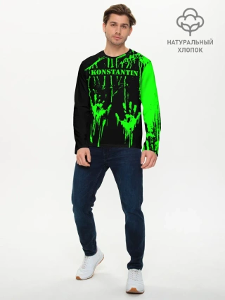 Мужской лонгслив базовый / Константин