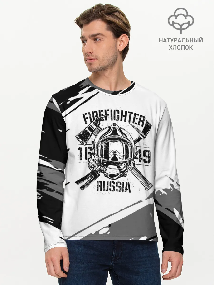 Мужской лонгслив базовый / FIREFIGHTER 1649 RUSSIA