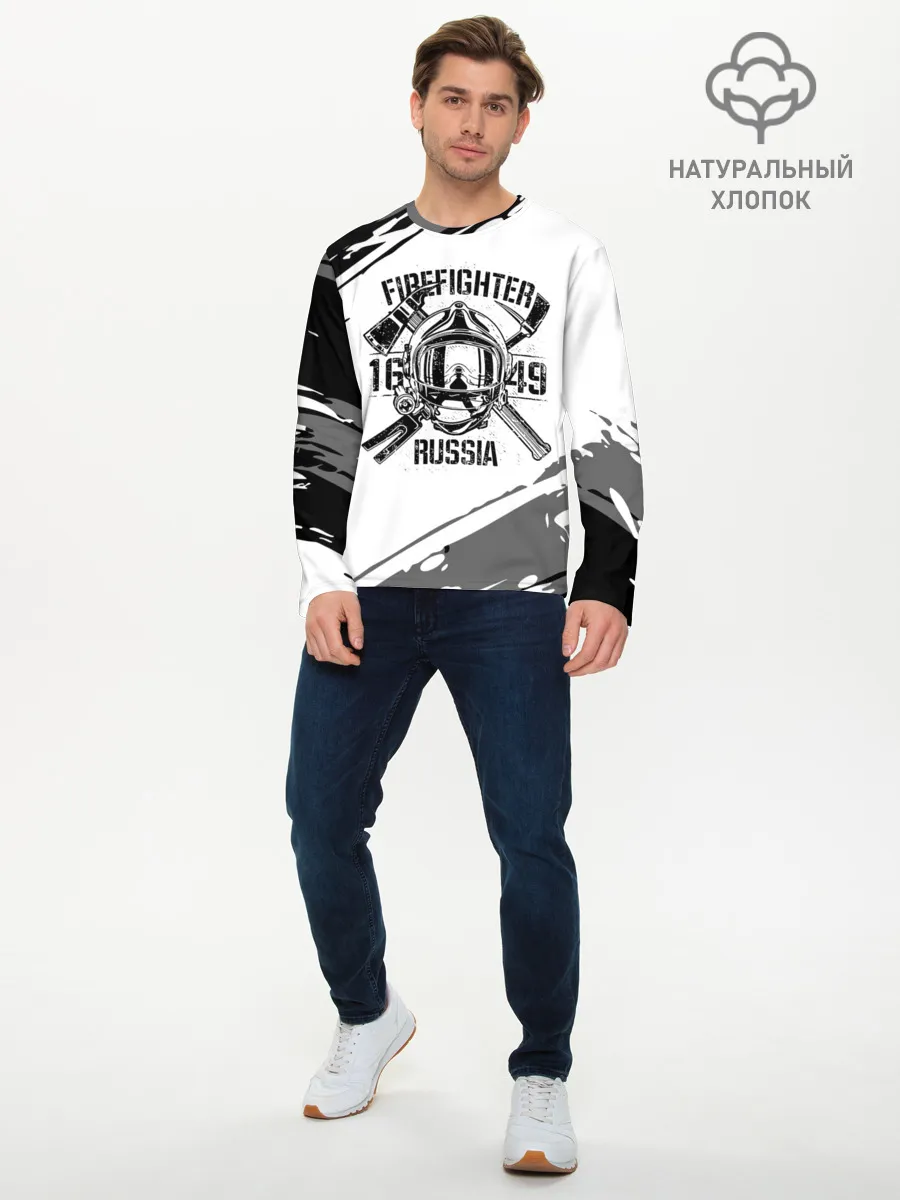 Мужской лонгслив базовый / FIREFIGHTER 1649 RUSSIA