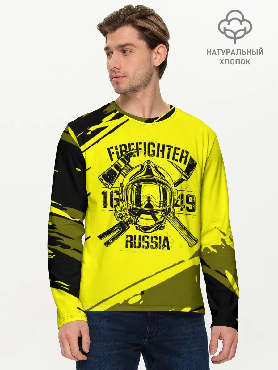 Мужской лонгслив базовый / FIREFIGHTER 1649 RUSSIA