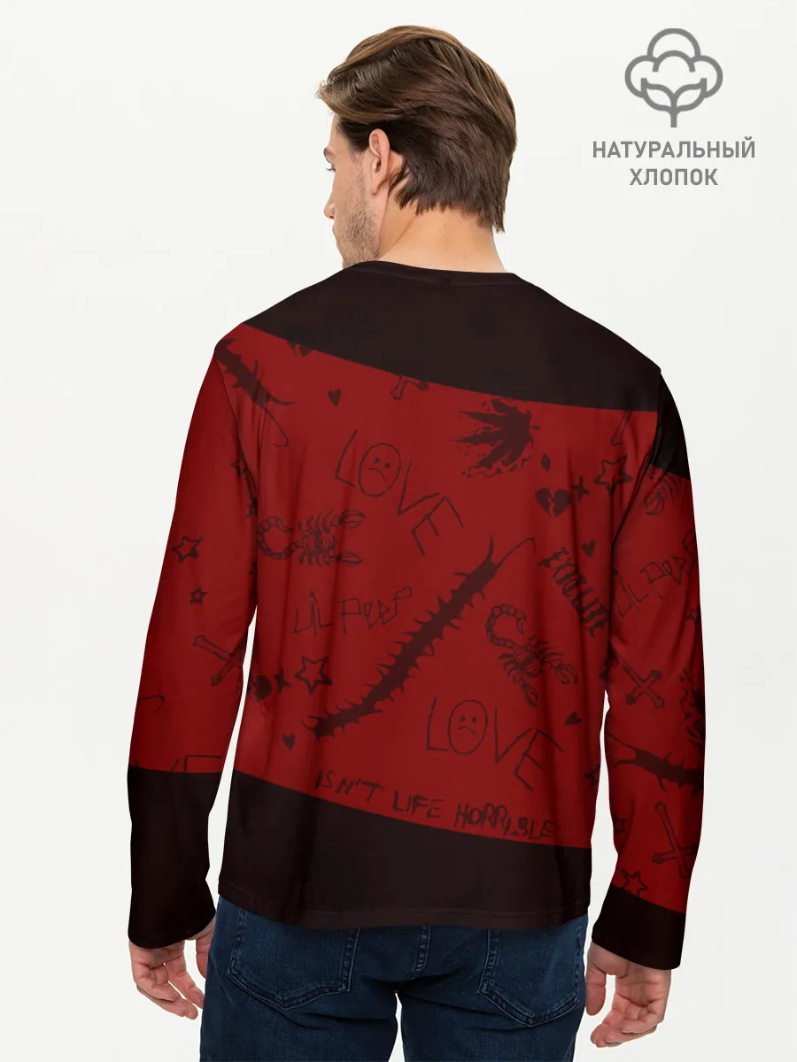 Мужской лонгслив базовый / LIL PEEP / ЛИЛ ПИП