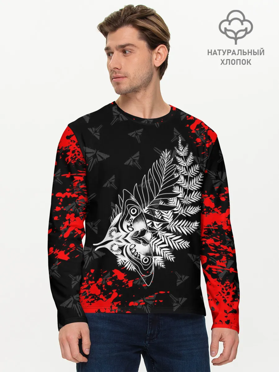 Мужской лонгслив базовый / THE LAST OF US 2 ТАТУ ЭЛЛИ