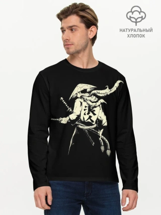 Мужской лонгслив базовый / ЛИК САМУРАЯ | SAMURAI