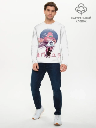 Мужской лонгслив базовый / Kamado Nezuko