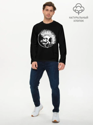 Мужской лонгслив базовый / Панк | Punk