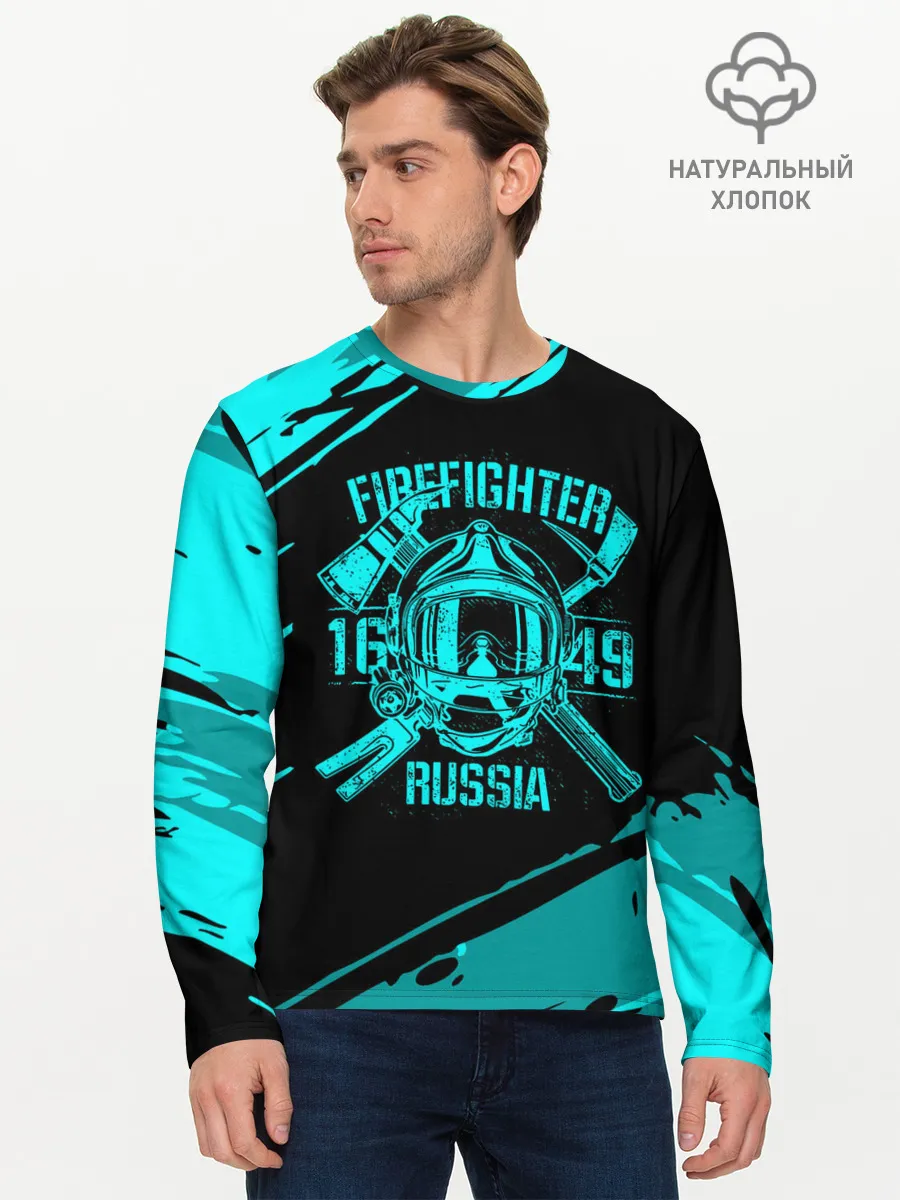Мужской лонгслив базовый / FIREFIGHTER 1649 RUSSIA